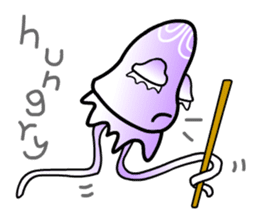 Space Jellyfish CRUNCHY - 2 sticker #8501838