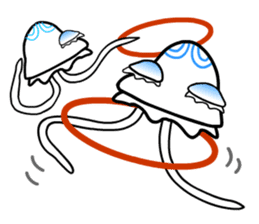 Space Jellyfish CRUNCHY - 2 sticker #8501841