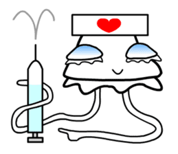 Space Jellyfish CRUNCHY - 2 sticker #8501844