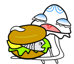 Space Jellyfish CRUNCHY - 2 sticker #8501845