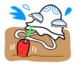 Space Jellyfish CRUNCHY - 2 sticker #8501848