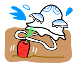 Space Jellyfish CRUNCHY - 2 sticker #8501848