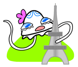 Space Jellyfish CRUNCHY - 2 sticker #8501850