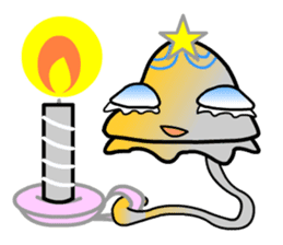 Space Jellyfish CRUNCHY - 2 sticker #8501853