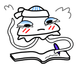 Space Jellyfish CRUNCHY - 2 sticker #8501857