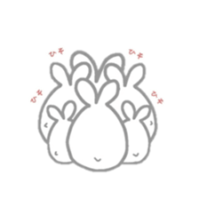 Mochi-Mumi Rabbit sticker #8502760