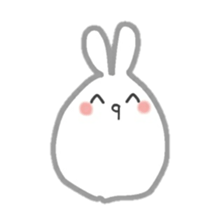Mochi-Mumi Rabbit sticker #8502761