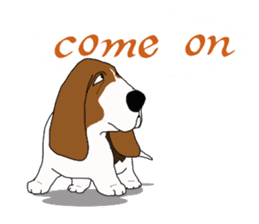 Basset hound 2 sticker #8502814