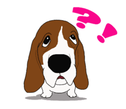 Basset hound 2 sticker #8502816