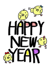 Four seasons! sticker #8502859