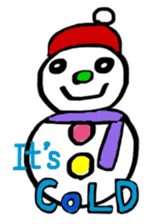 Four seasons! sticker #8502864