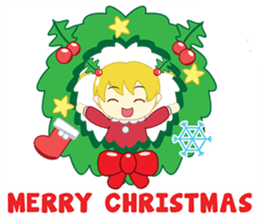 The Christmas Girl sticker #8502978