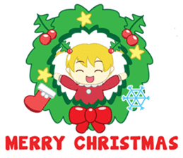 The Christmas Girl sticker #8502978