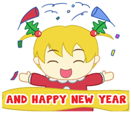 The Christmas Girl sticker #8502979