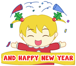 The Christmas Girl sticker #8502979