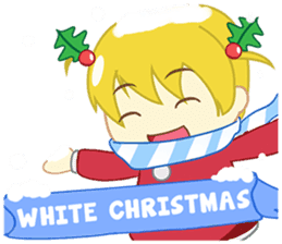 The Christmas Girl sticker #8502980