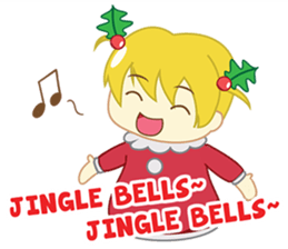The Christmas Girl sticker #8502981