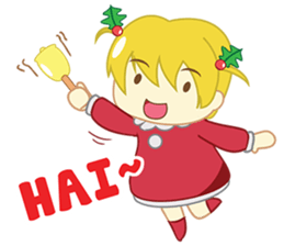 The Christmas Girl sticker #8502986