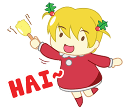 The Christmas Girl sticker #8502986