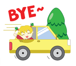 The Christmas Girl sticker #8502987