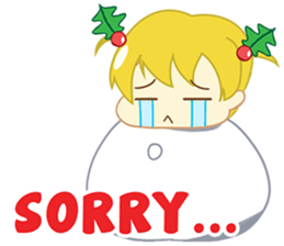 The Christmas Girl sticker #8502988