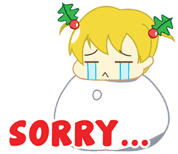 The Christmas Girl sticker #8502988