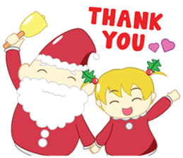 The Christmas Girl sticker #8502989