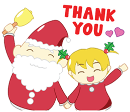 The Christmas Girl sticker #8502989