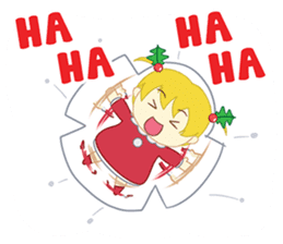 The Christmas Girl sticker #8502990