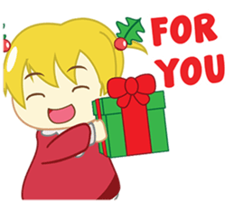 The Christmas Girl sticker #8502991
