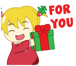 The Christmas Girl sticker #8502991