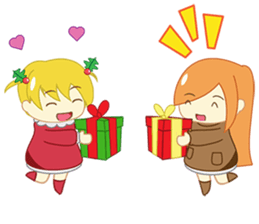 The Christmas Girl sticker #8502992