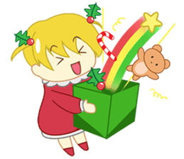 The Christmas Girl sticker #8502993