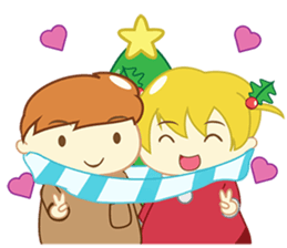 The Christmas Girl sticker #8502996