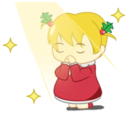 The Christmas Girl sticker #8502997