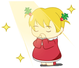 The Christmas Girl sticker #8502997