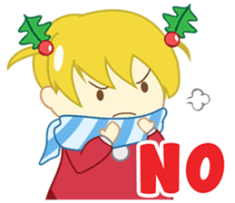 The Christmas Girl sticker #8503003