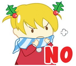 The Christmas Girl sticker #8503003