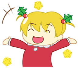The Christmas Girl sticker #8503005