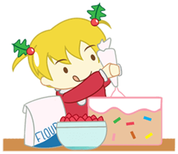 The Christmas Girl sticker #8503006