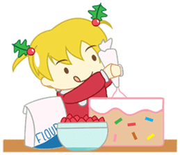 The Christmas Girl sticker #8503006