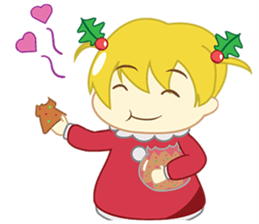 The Christmas Girl sticker #8503007