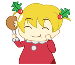 The Christmas Girl sticker #8503008