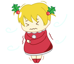 The Christmas Girl sticker #8503015