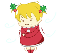 The Christmas Girl sticker #8503015
