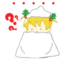The Christmas Girl sticker #8503016