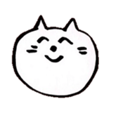 WHITE NEKO-SAN sticker #8504142
