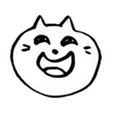 WHITE NEKO-SAN sticker #8504143