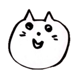 WHITE NEKO-SAN sticker #8504145