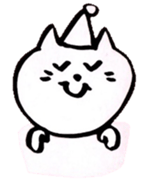 WHITE NEKO-SAN sticker #8504173
